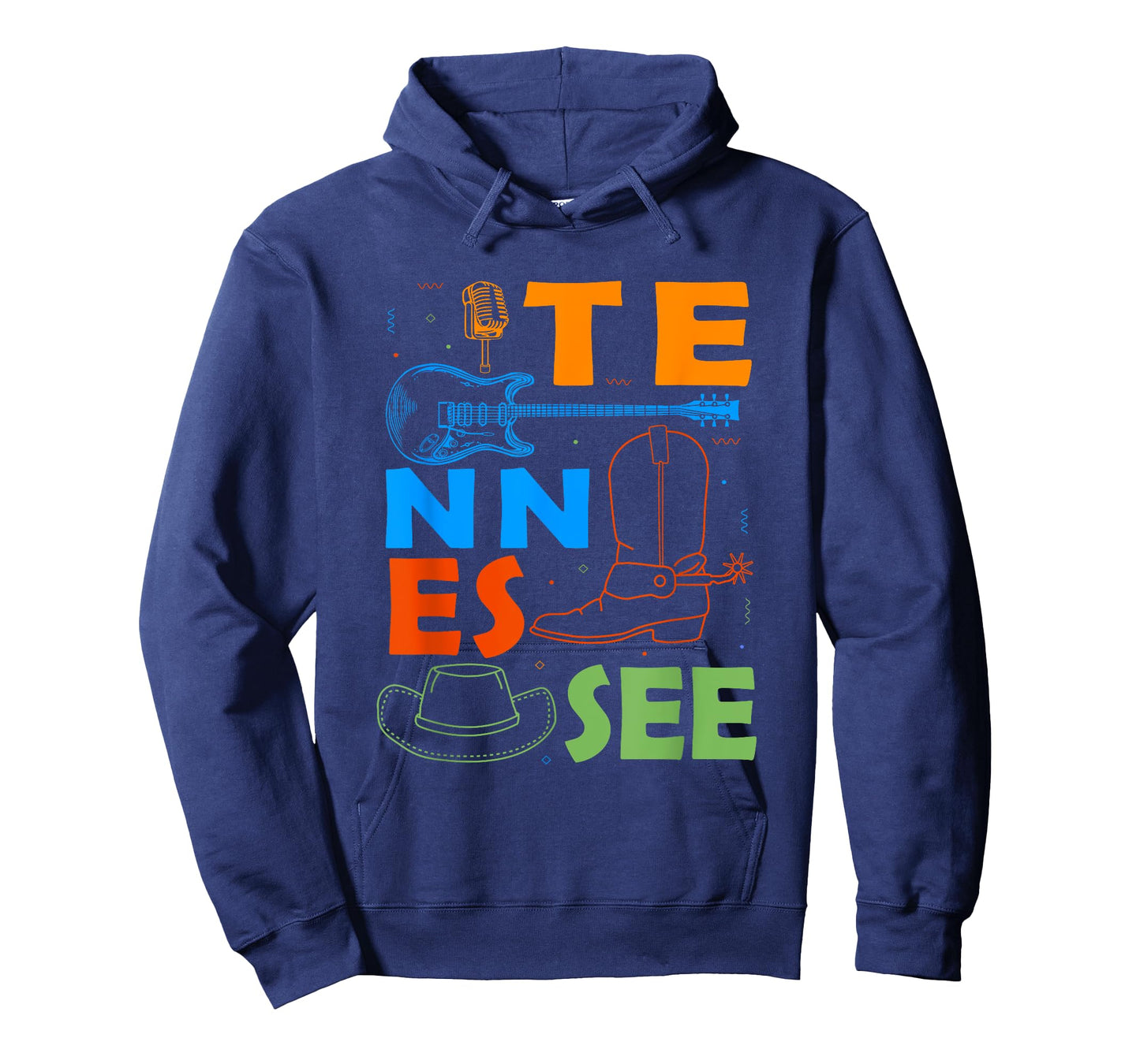 Tennessee Country Music Lover Souvenir Men Tennessee T-Shirt