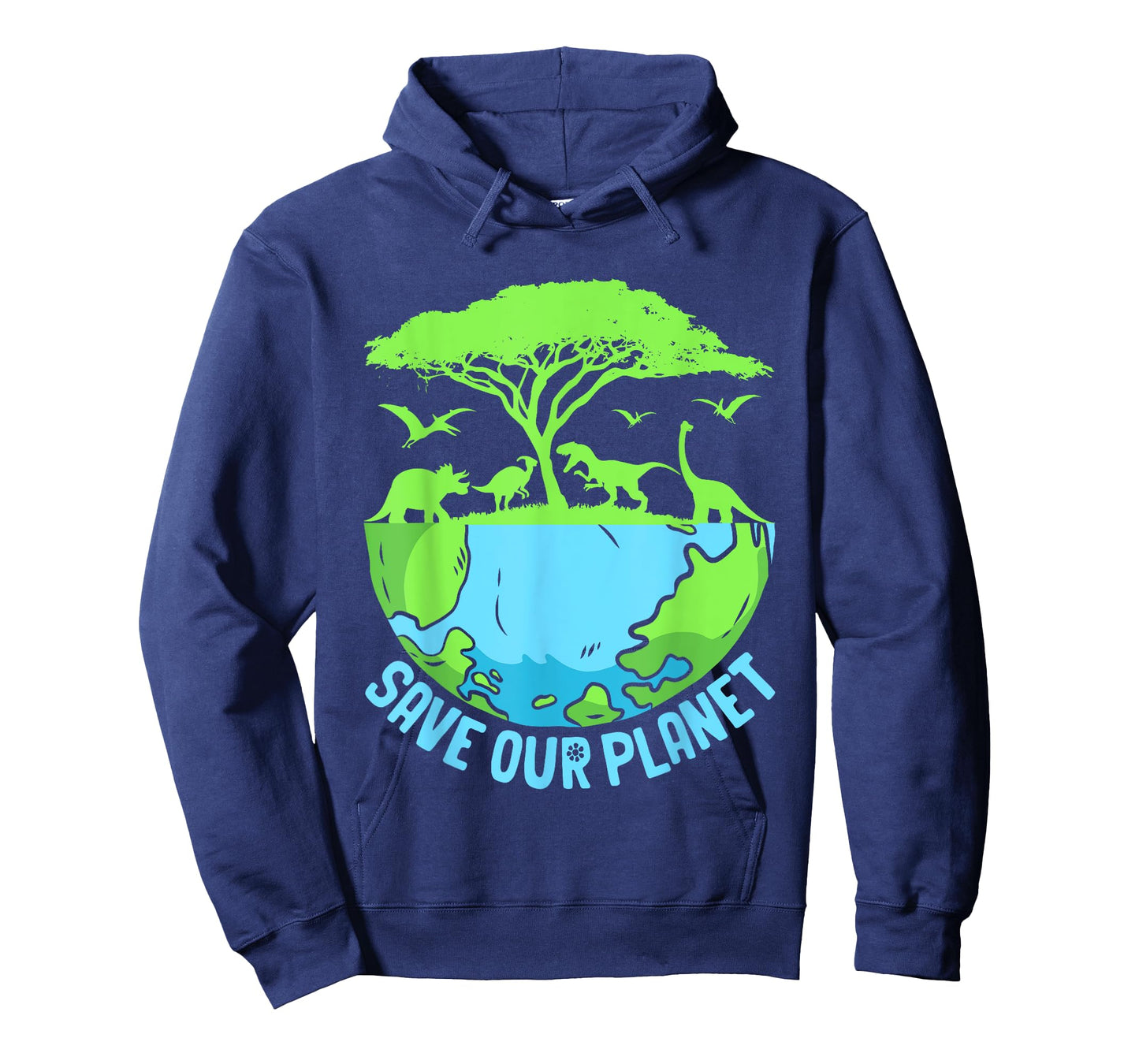 Green Save Our Planet Environmental Earth Day Boys Kids T-Shirt