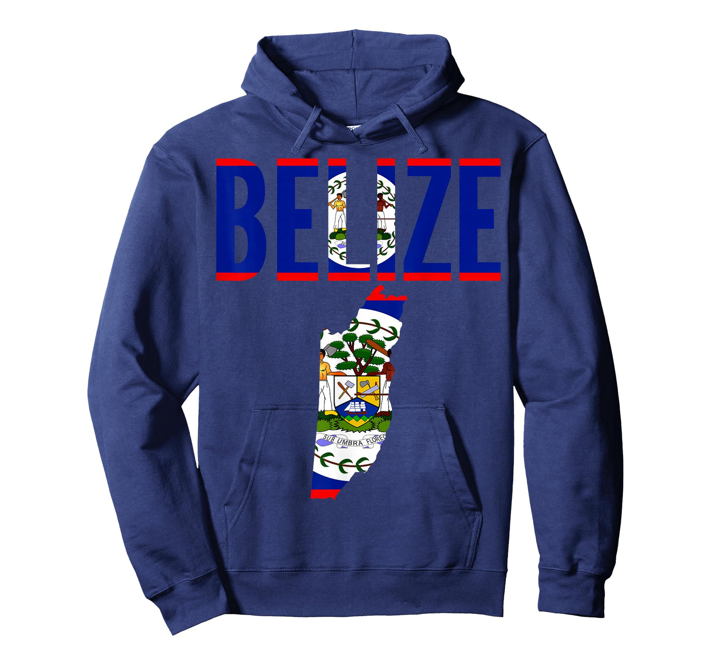 Belizean - Belize Country Map Flag T-Shirt
