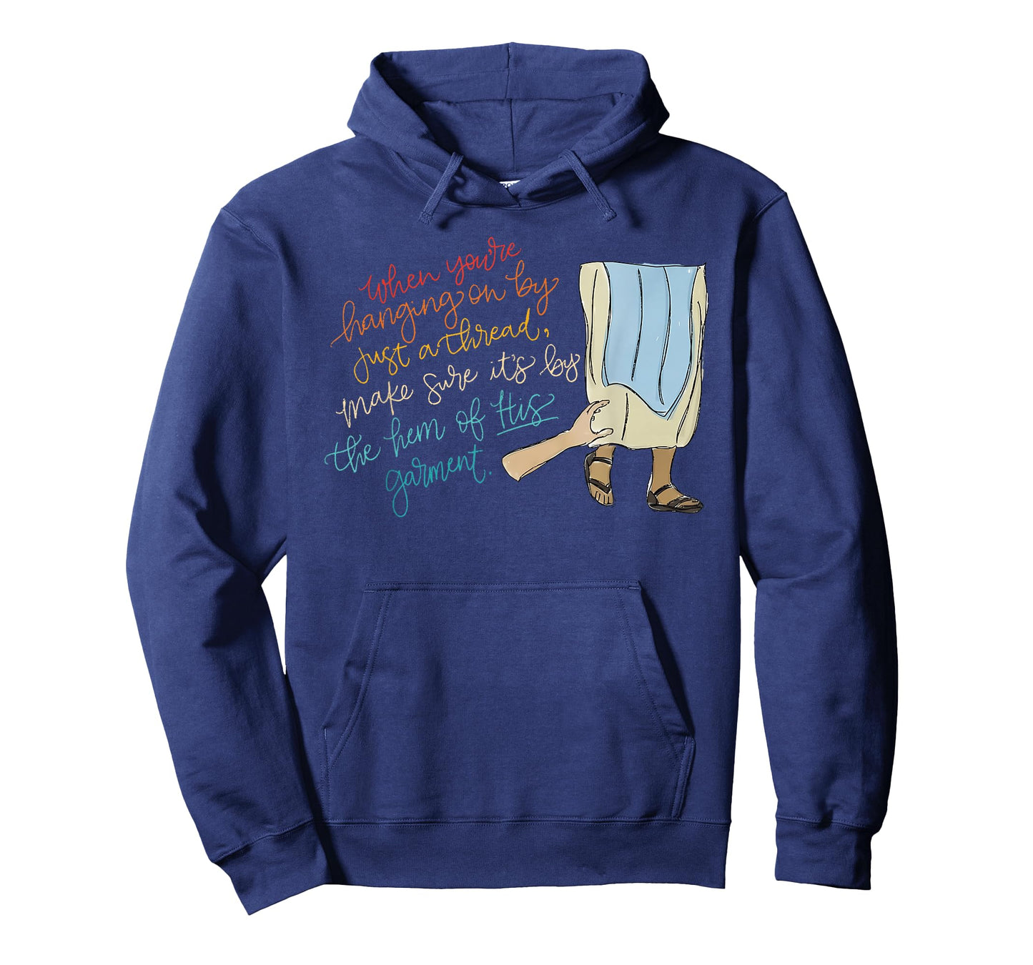 When You're Hanging On By Just A Thread Make Sure Design T-Shirt