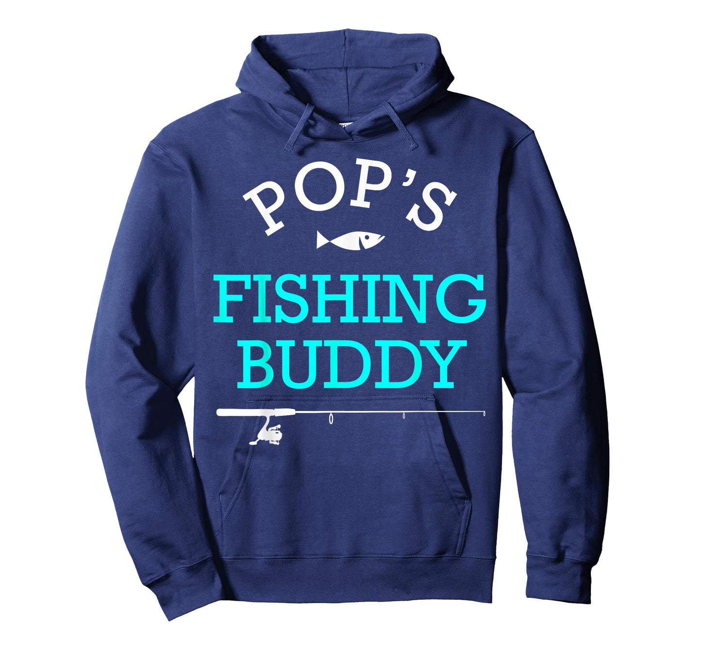 Pops Fishing Buddy Shirt Cute Kids Gift T-Shirt