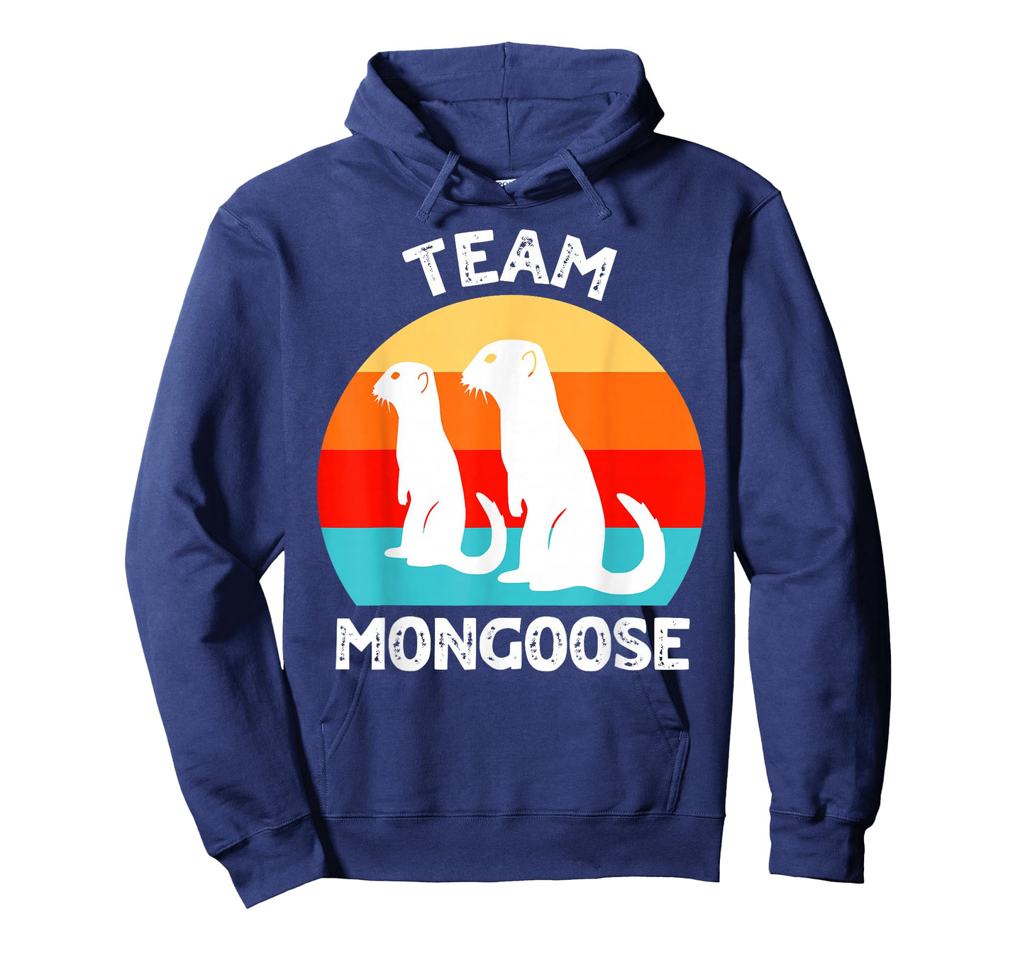 Funny Mongooses T-Shirt, Small, Black
