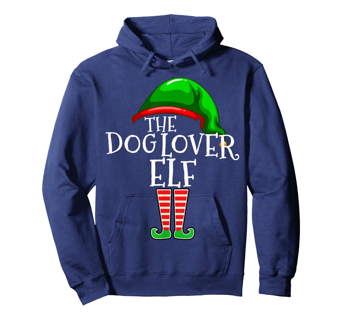 Dog Lover Elf Group Matching Family Christmas Mom Dad T-Shirt
