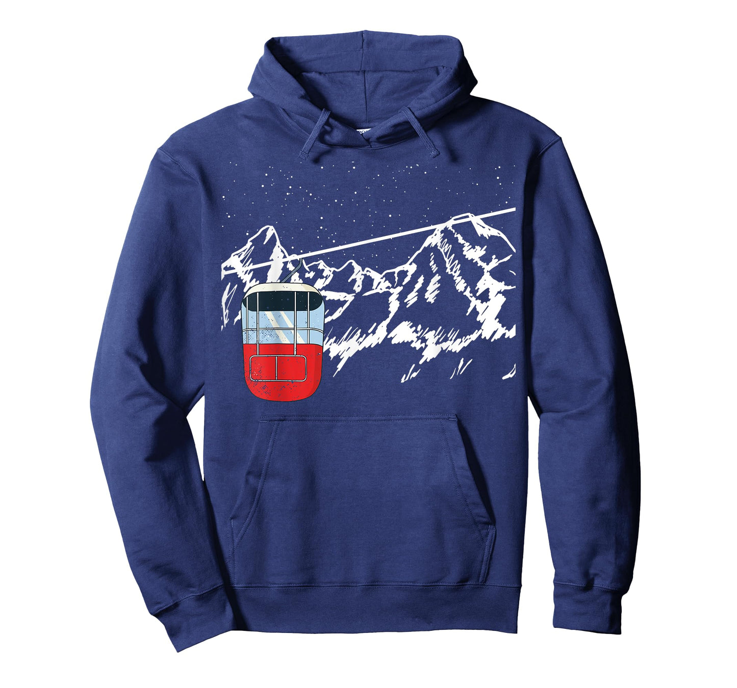 Ski lift gondola, mountains, cable run, cable railway T-Shirt