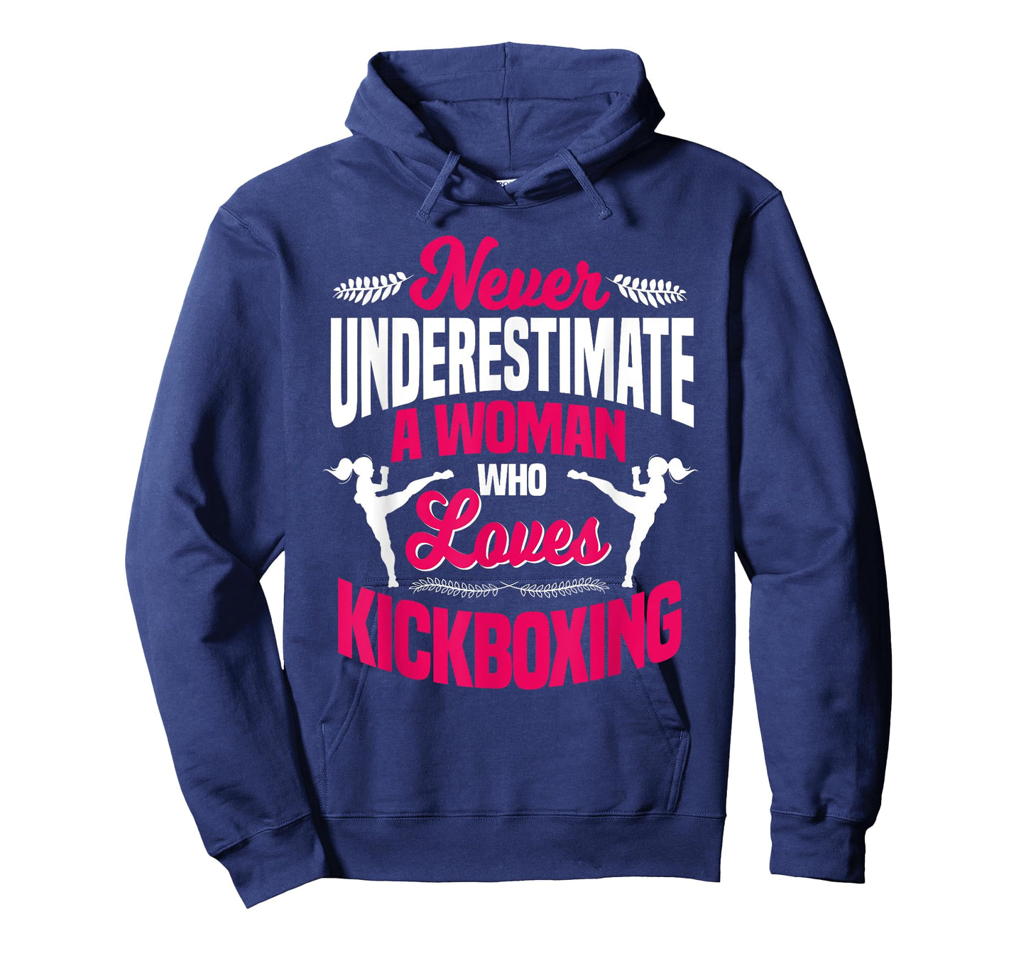 Never Underestimate A Woman Who Loves Kickboxing Kickboxer T-Shirt