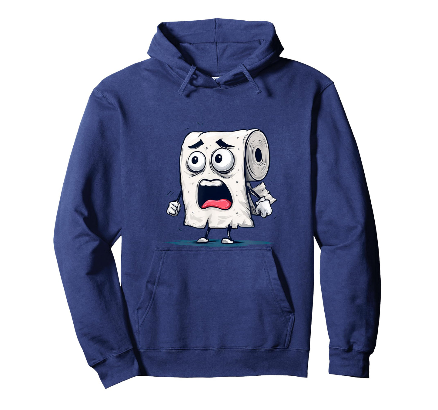 Funny Fearful Toilet Paper for Bathroom Tissue T-Shirt