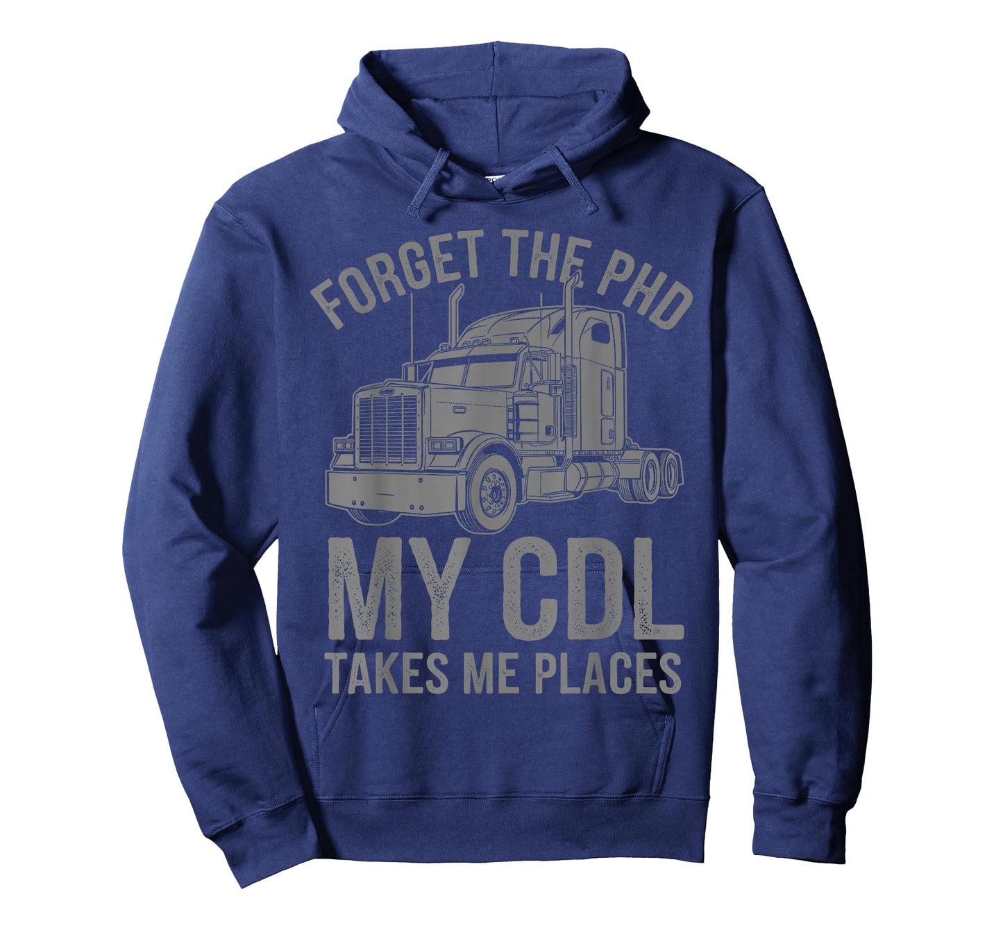 Cool CDL Trucker Art for Men Women Trucking CDL Truck Driver T-Shirt