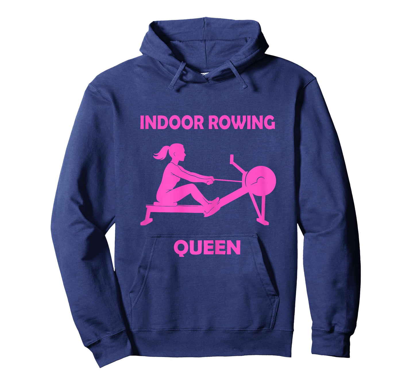 Indoor Rowing Queen Women Ergometer Fitness T-Shirt