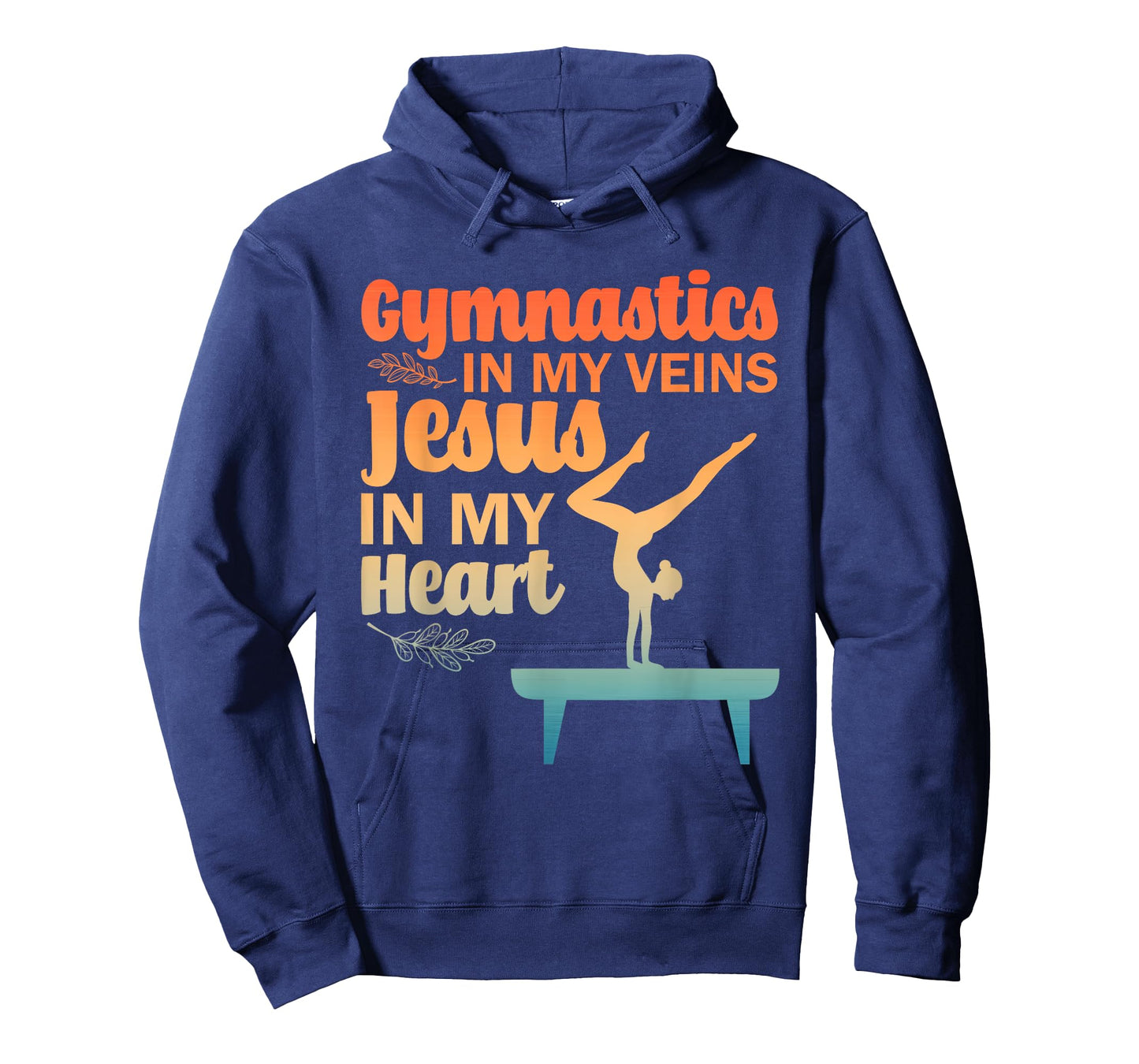 Funny Gymnastics Design For Men Women Gymnast Jesus Lovers T-Shirt