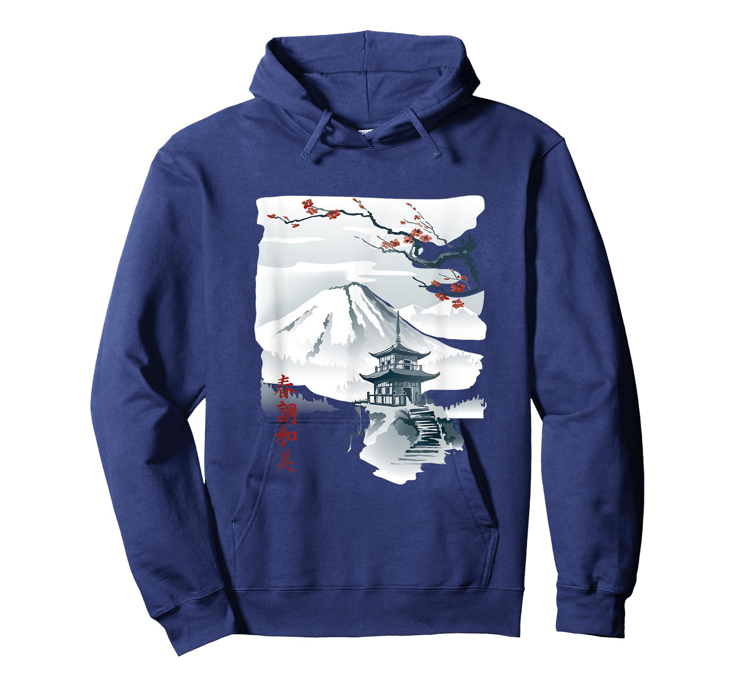 vintage cherry blossom woodblock tee japanese graphical art T-Shirt