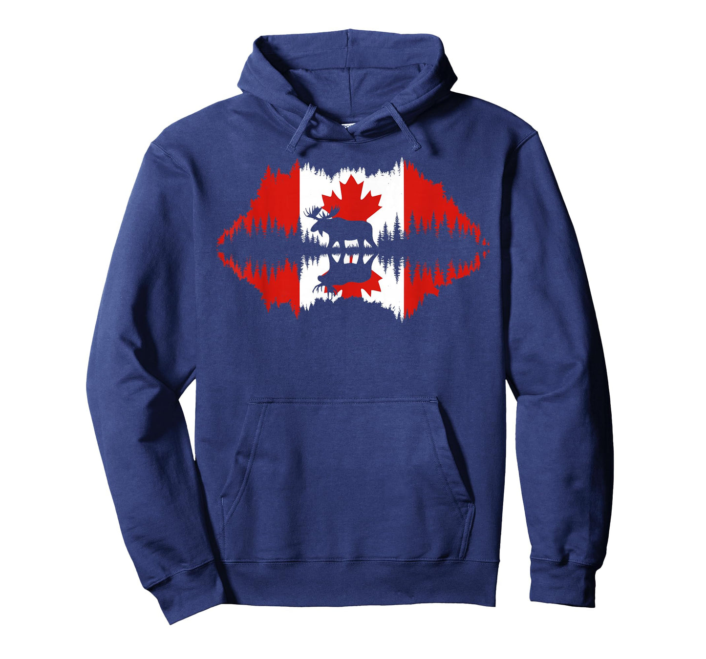 Canada Maple Leaf Moose Vintage Canadian Flag Souvenir T-Shirt
