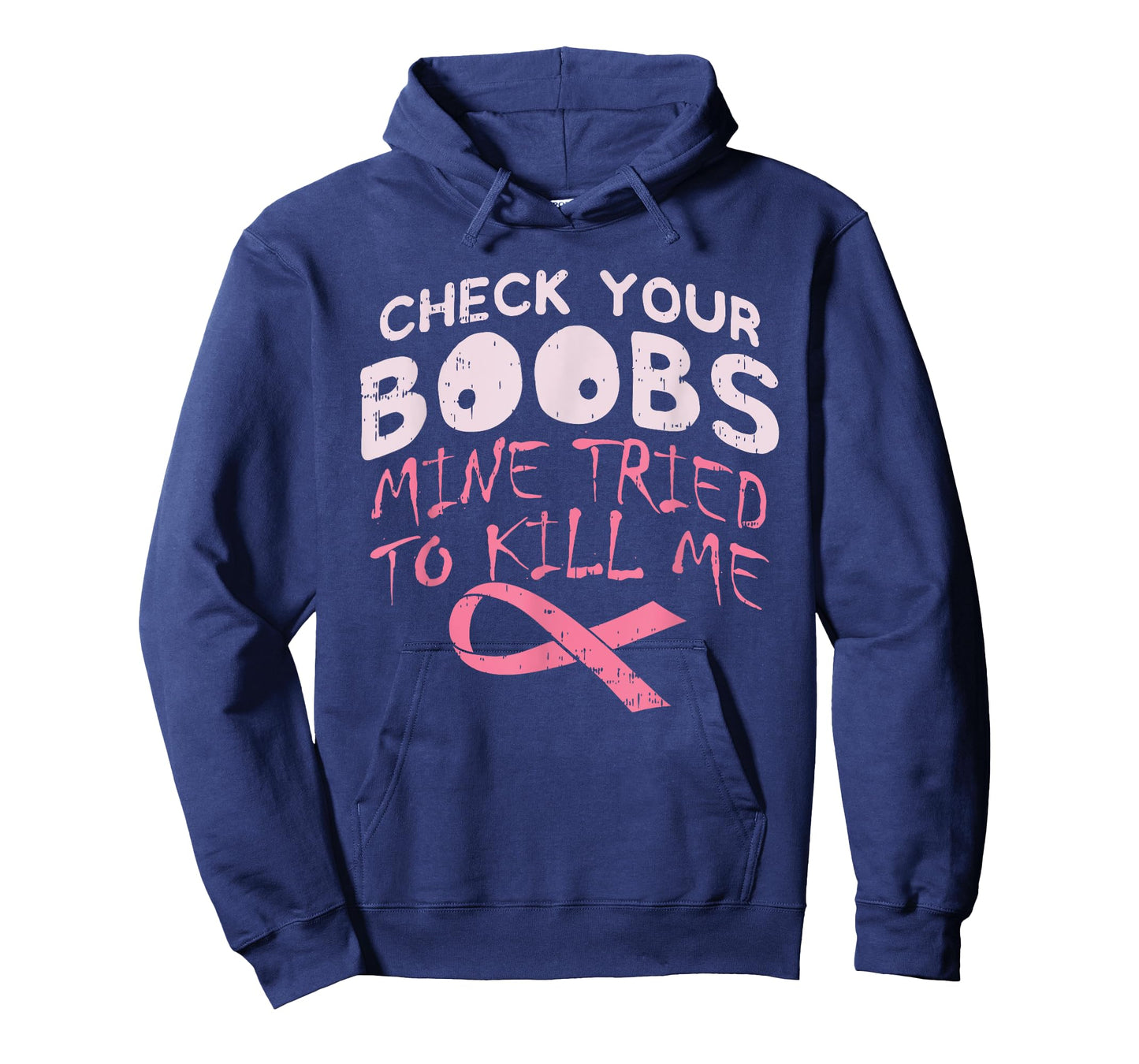 Check Your Boobs Mine Tried To K!ll Me Apparel T-Shirt