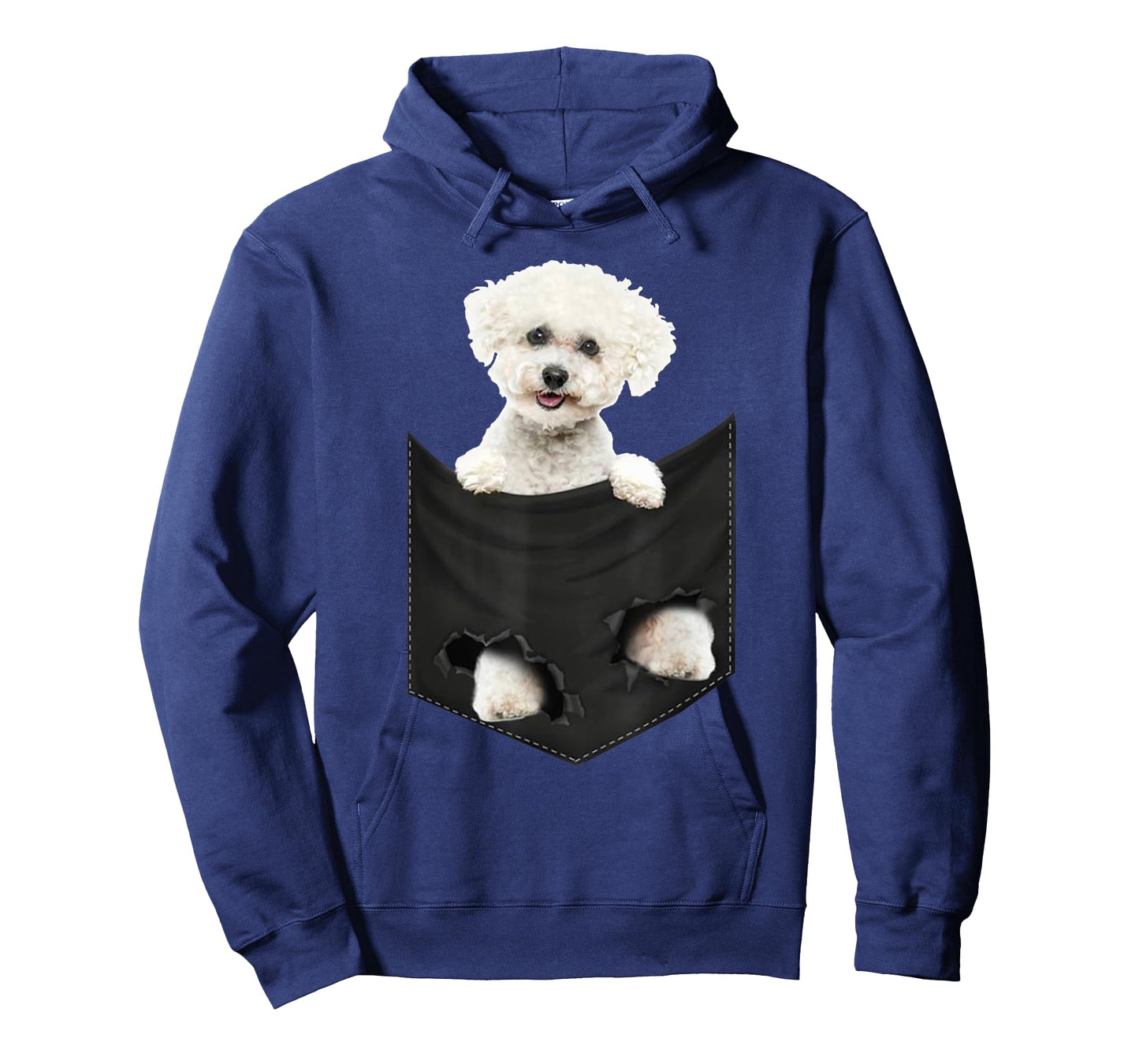 Funny Bichon Frisé in Your Pocket for Bichon Frise dog Lover Men Women Girls Kids T-Shirt