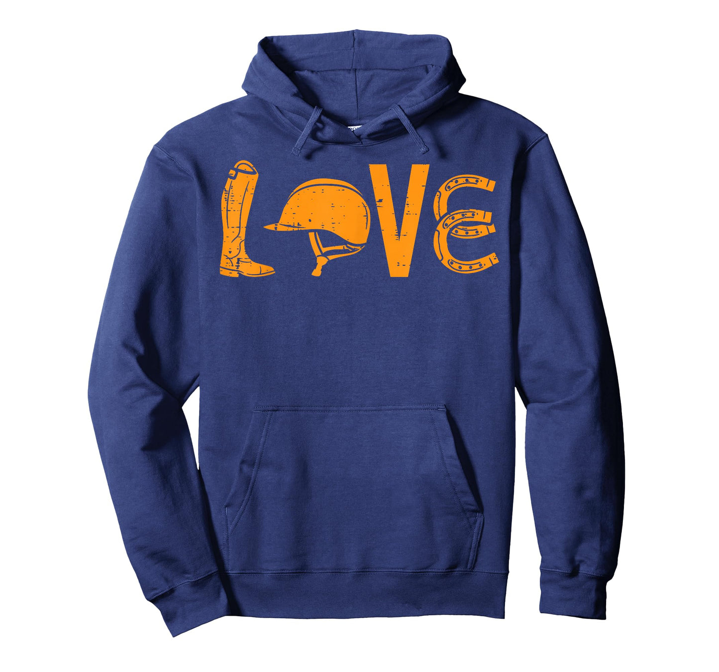 Boots Helmet Horseshoe Love Riding Horse Lover Equestrian T-Shirt