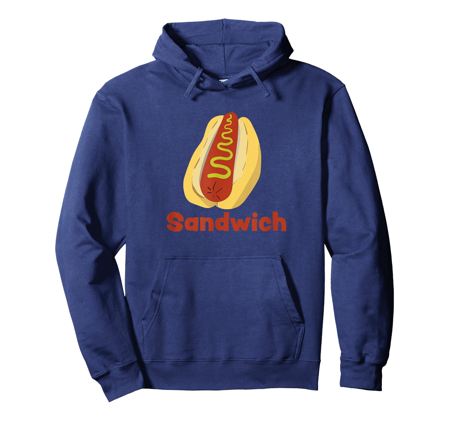 A Hot Dog is a Sandwich Funny Hotdog Novelty T-Shirt