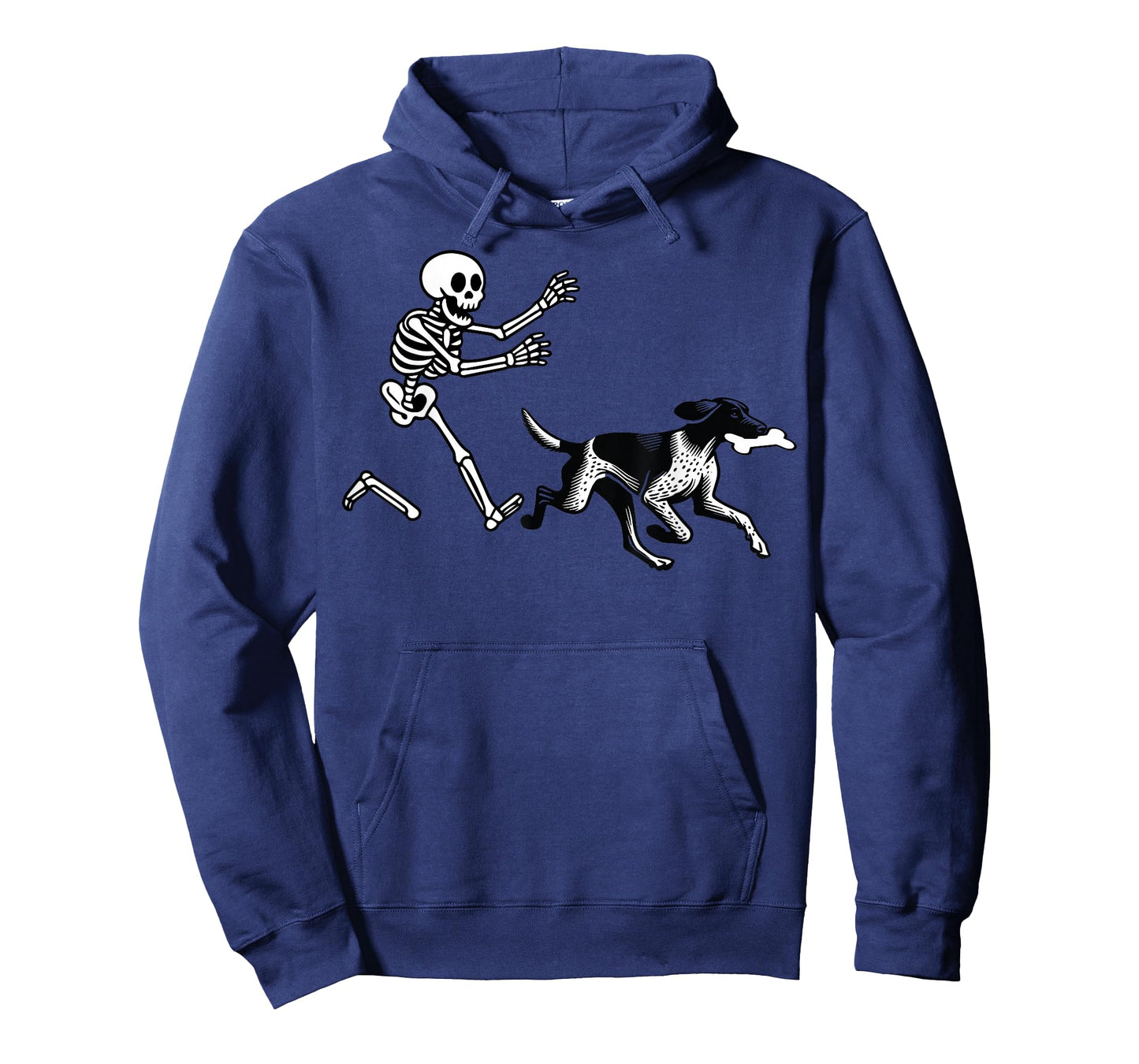 German Shorthaired Pointer Running Skeleton Halloween T-Shirt
