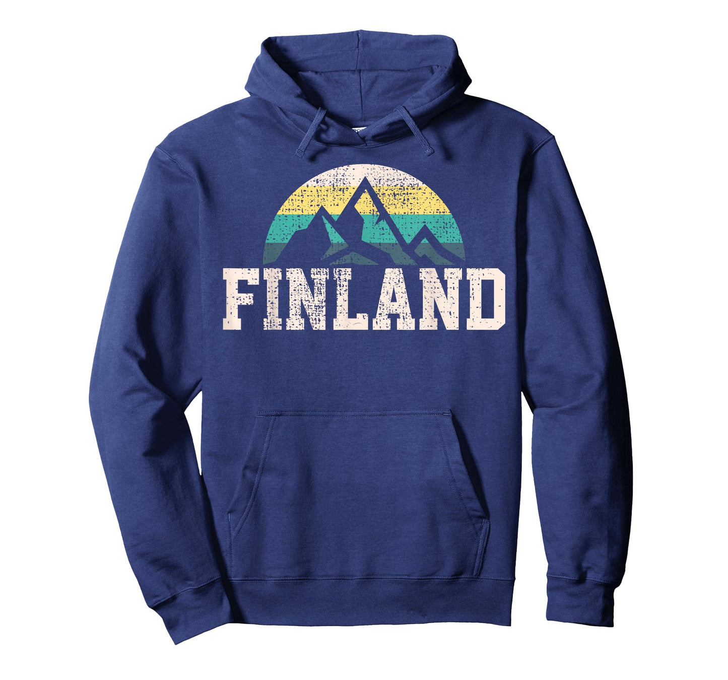 Finland Finnish Country Mountain Vintage T-Shirt