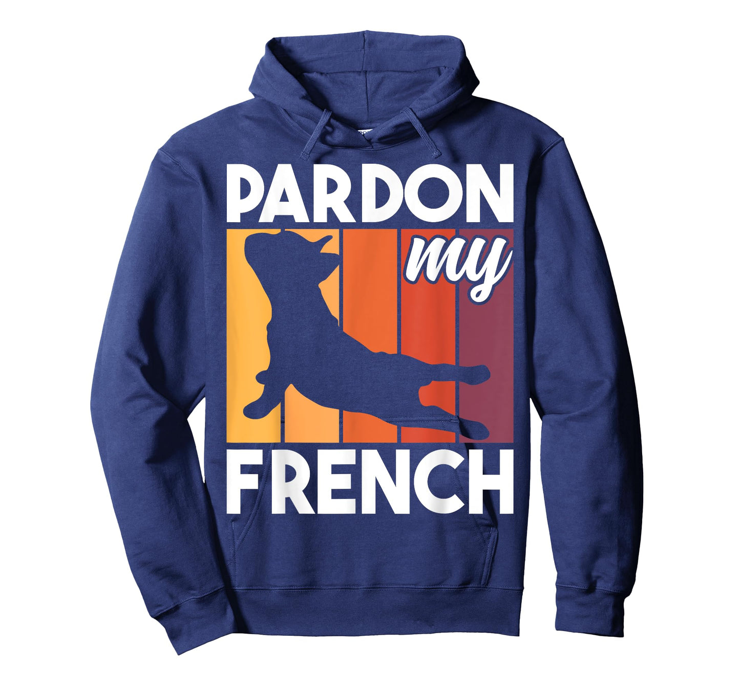 Pardon My French Bulldog Funny Dog Pun Frenchie Dog Lover T-Shirt for Men Women Girls Kids