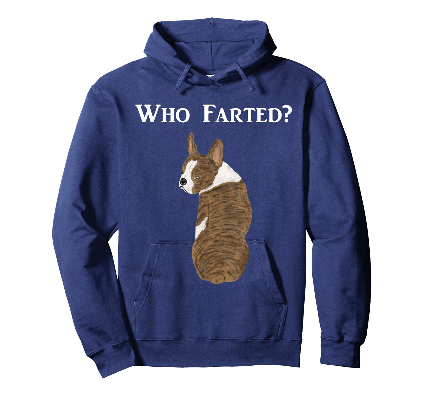 Funny Boston Terrier Who Farted? T-Shirt