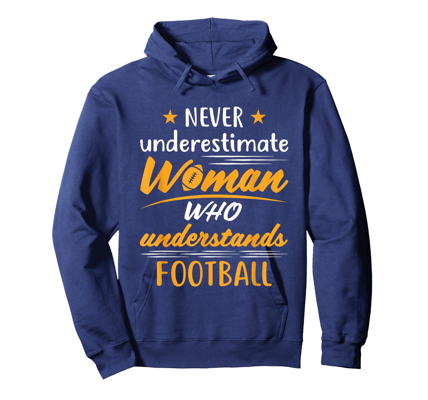Never Underestimate a Woman Who Understands Football T-Shirt