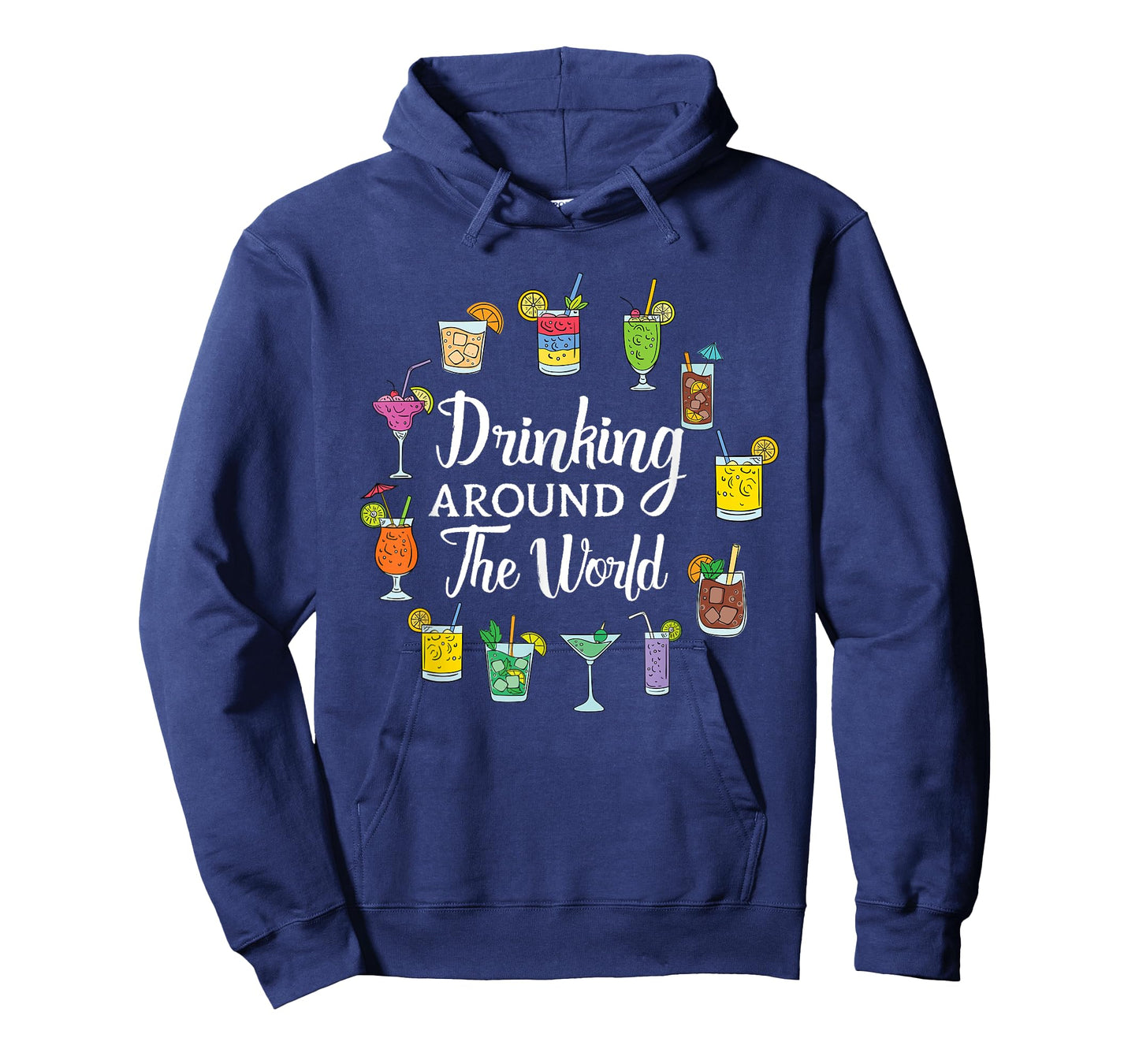 Drinking Around The World Vacation Drinking Showcase T-Shirt