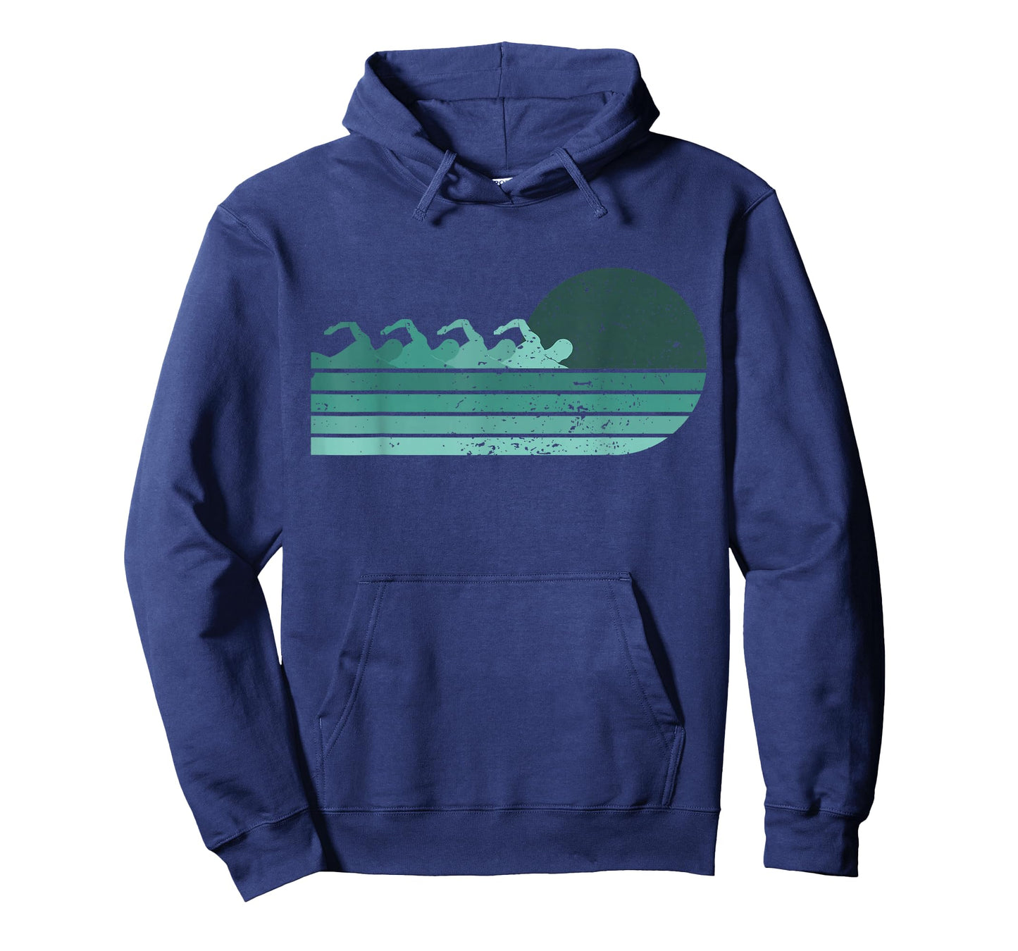 Funny Retro Swimming Swimmer Sports Coach Athlete T-Shirt