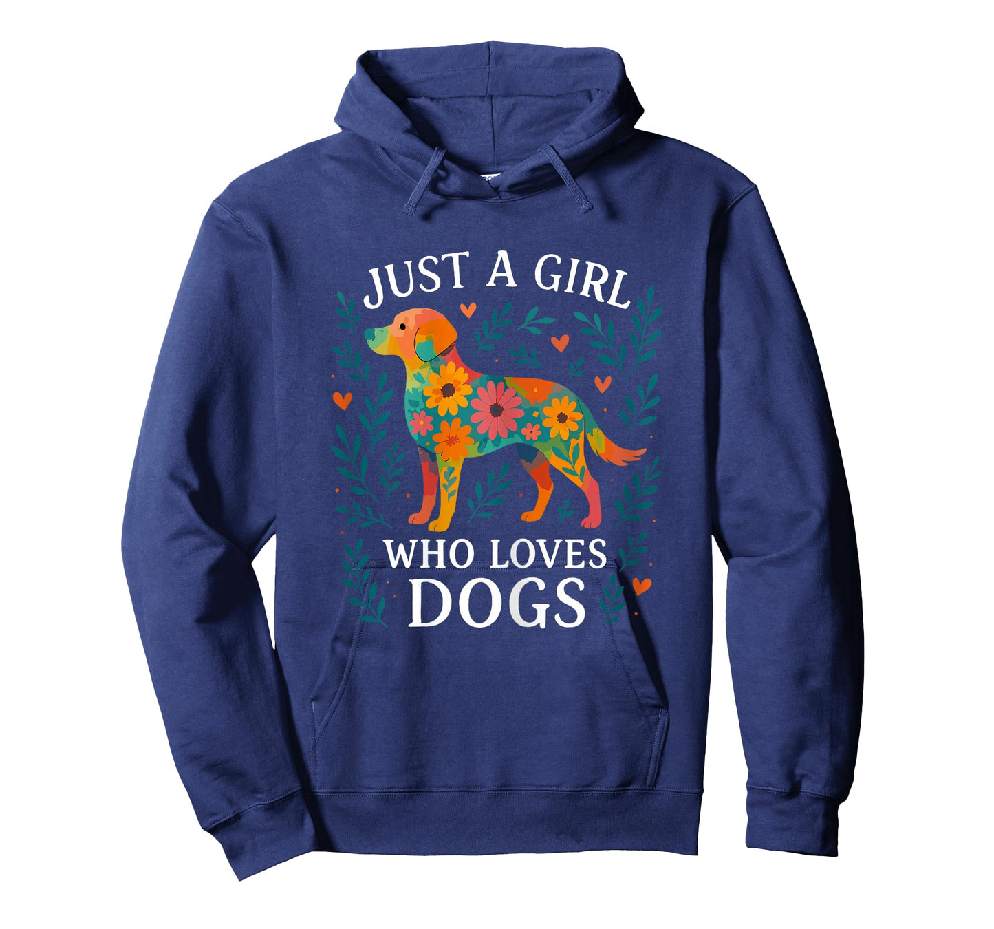 Cute Dog Just A Girl Who Loves Dogs T-Shirt