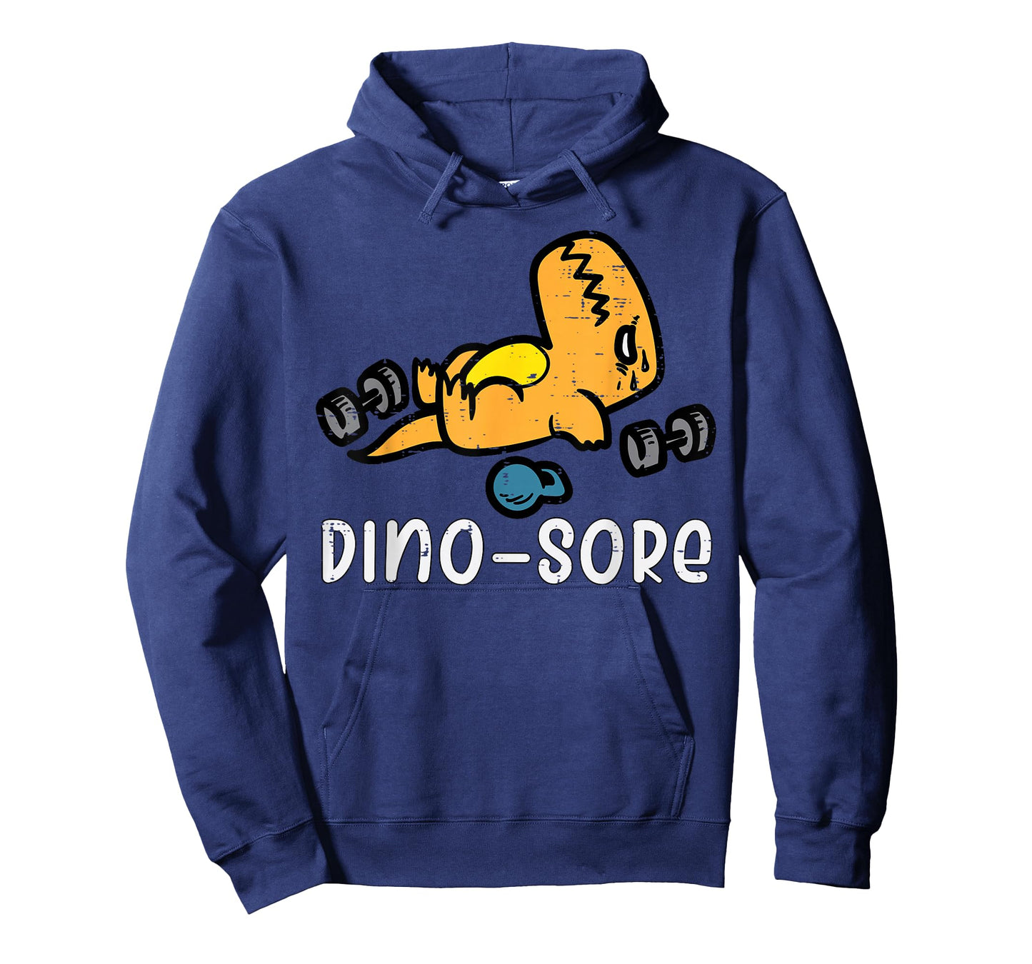 Gym Workout Dino Sore Exercise Fitness Boys Kids Women Men T-Shirt