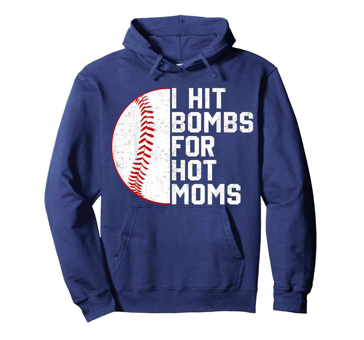 Vintage I Hit Baseball Bombs For Hot Moms Baseball Player T-Shirt