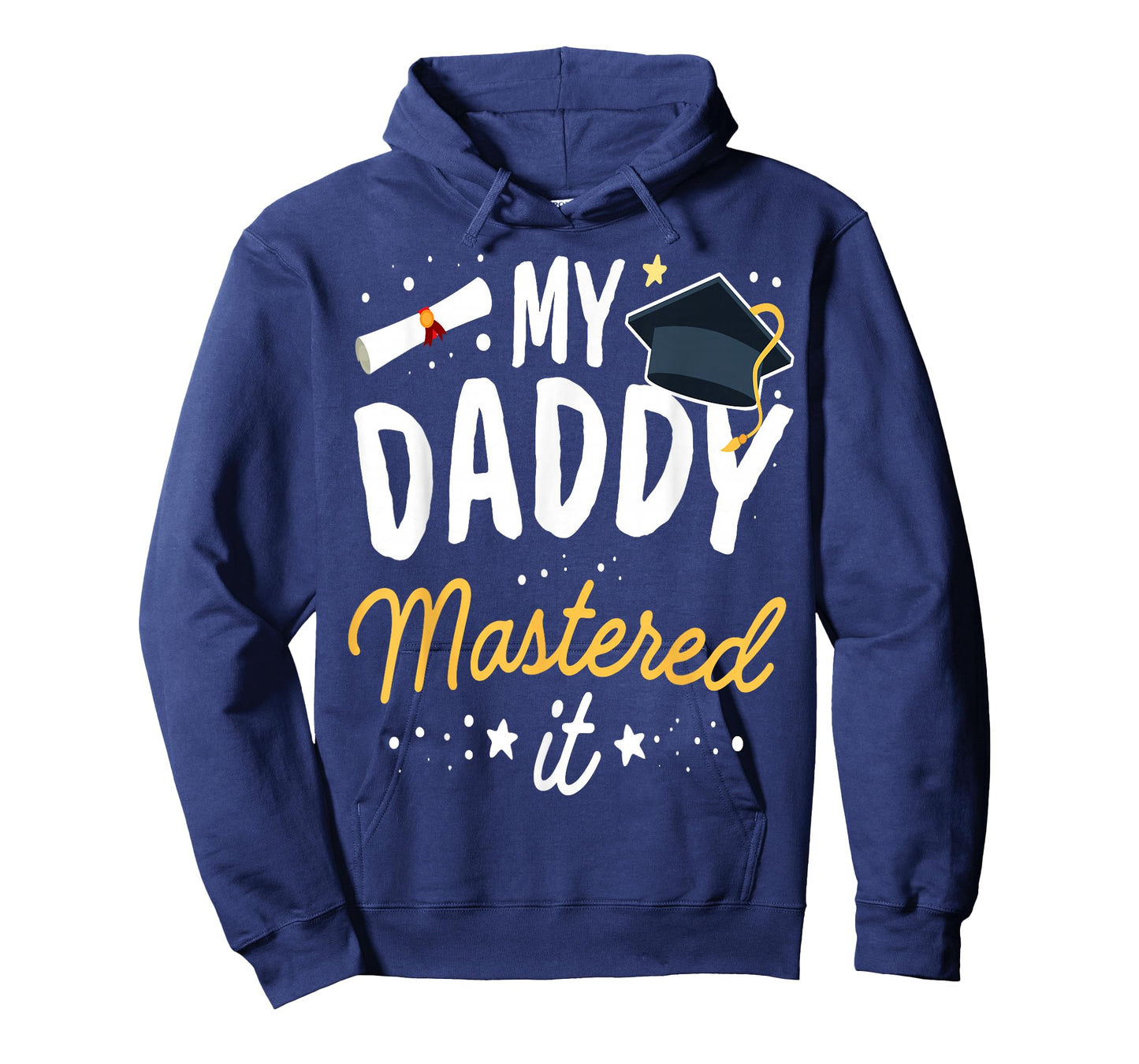 Masters Graduation Tee My Daddy Mastered It Class of 2025 T-Shirt