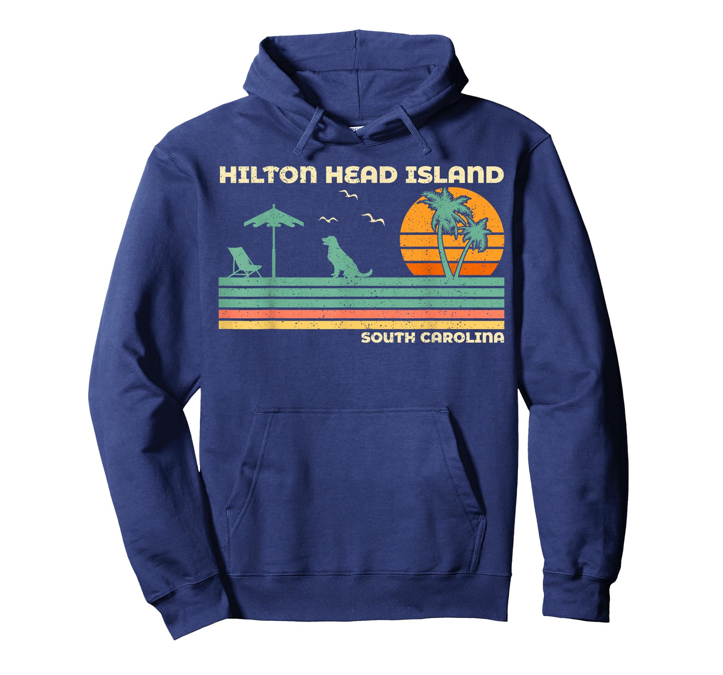 Vintage Family Vacation South Carolina Hilton Head Island T-Shirt