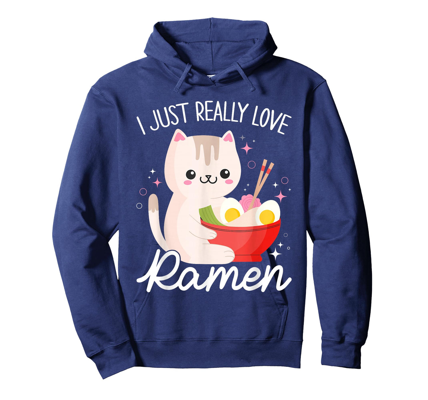 I Just Really Love Ramen Cat Anime Kawaii Otaku Clothing T-Shirt