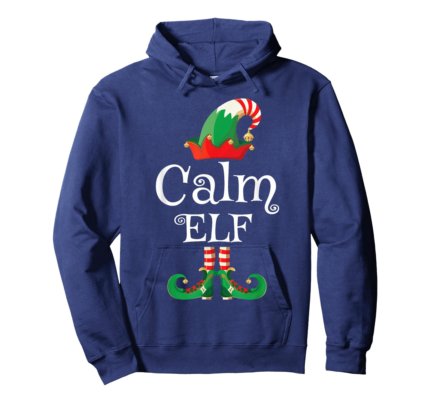 Calm Elf Shirt Women Kids Men Elf Family Matching Christmas T-Shirt