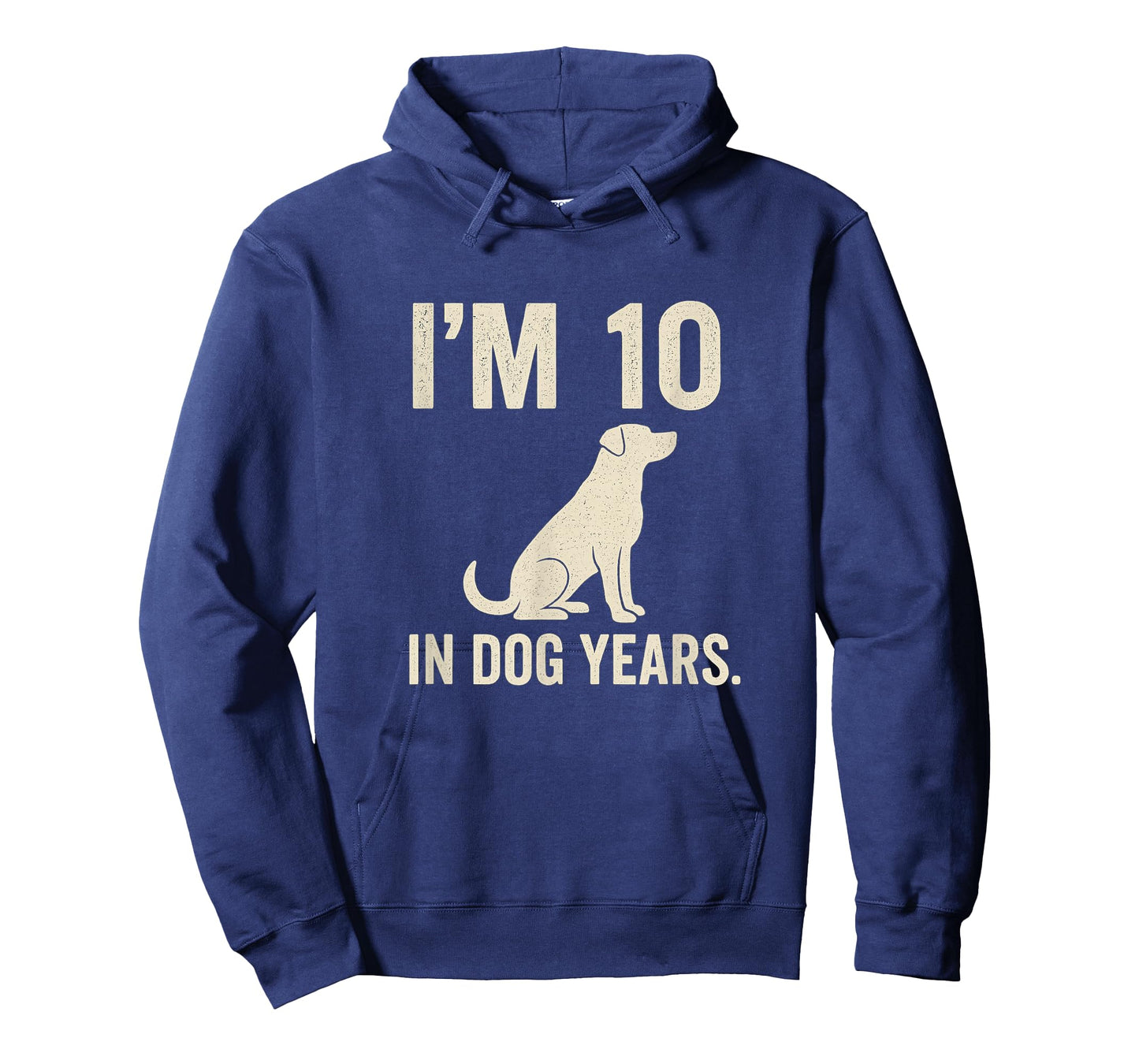 I'm 10 in Dog Years Funny 70th Birthday Gift T-Shirt