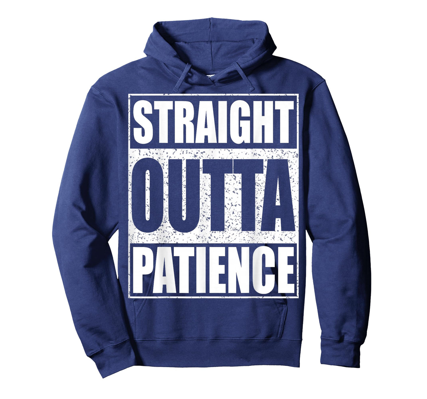 Straight Outta Patience Shirt Adult Kids Impatient Person T-Shirt