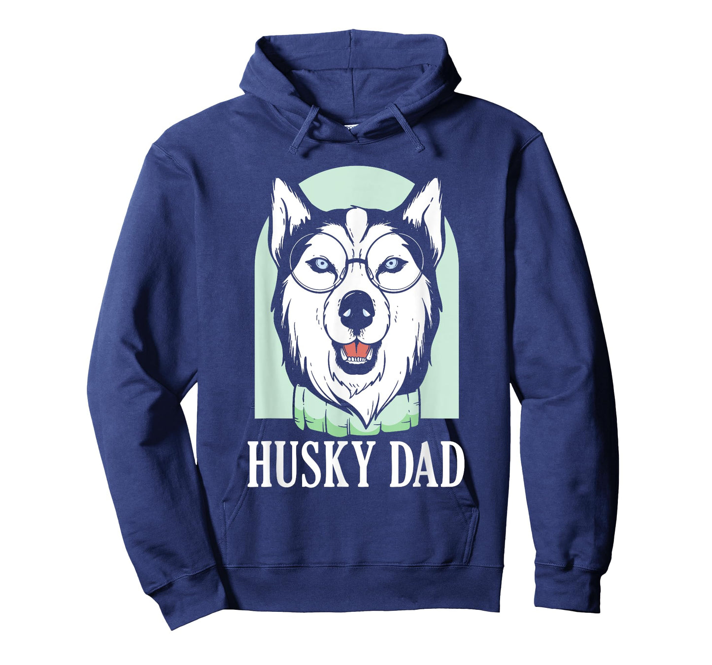 Husky Dad Huskies Lover Owner Dog Husky Father Daddy Papa T-Shirt