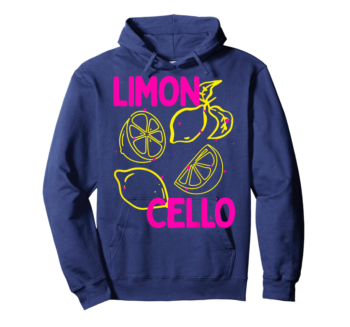 Limoncello Lemon Lemon Italy Summer Social Club Back Print T-Shirt