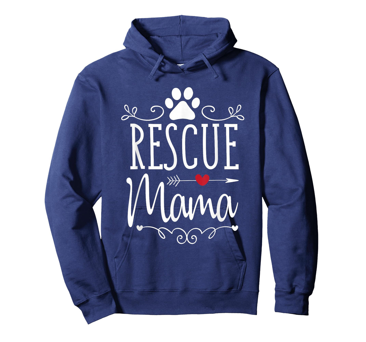 Rescue Mama - Rescue Dog Lover Outfit Rescue Mom Gift T-Shirt