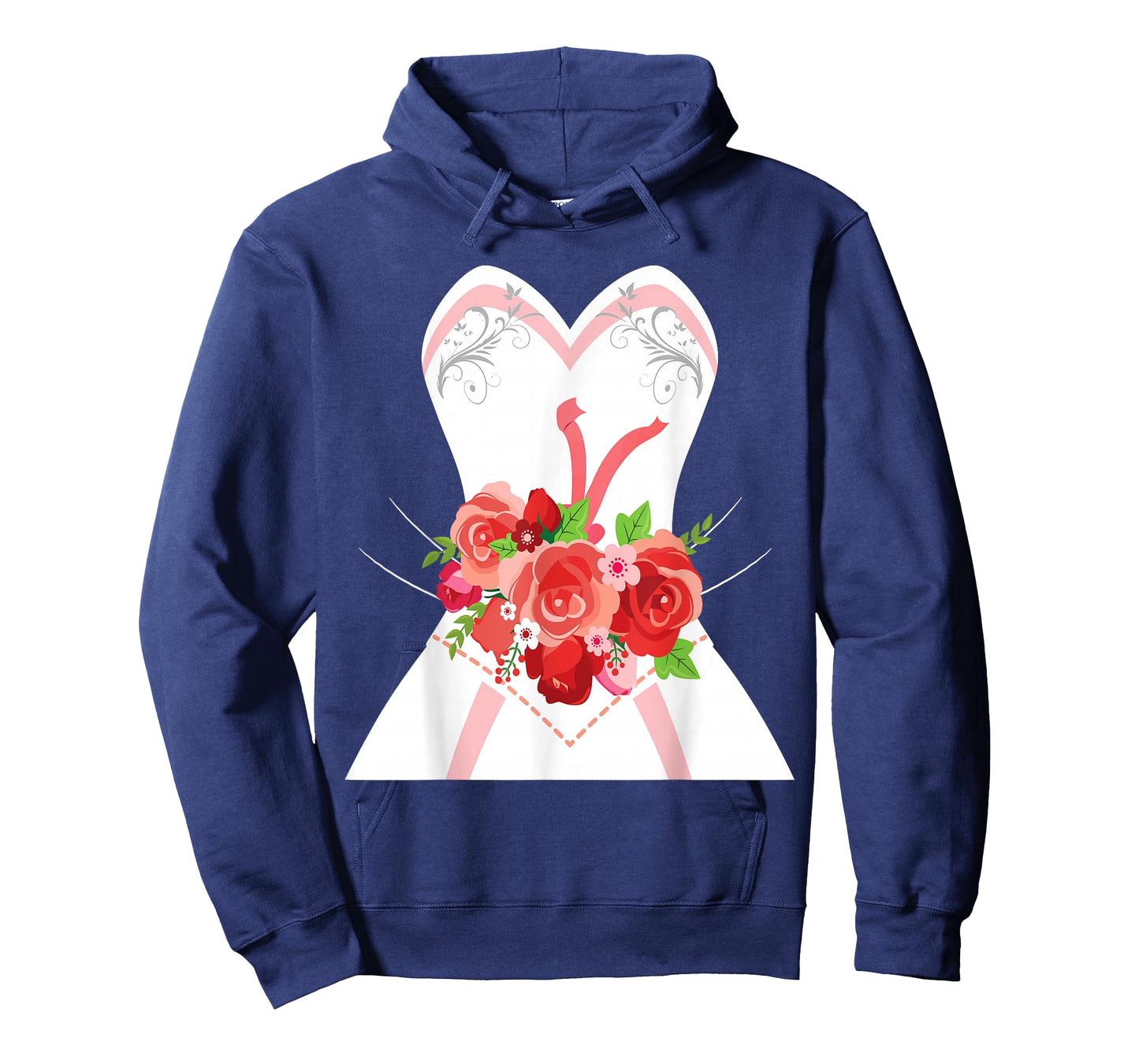 Simple Wedding Dress T-Shirt for Bridal Showers Gift T-Shirt