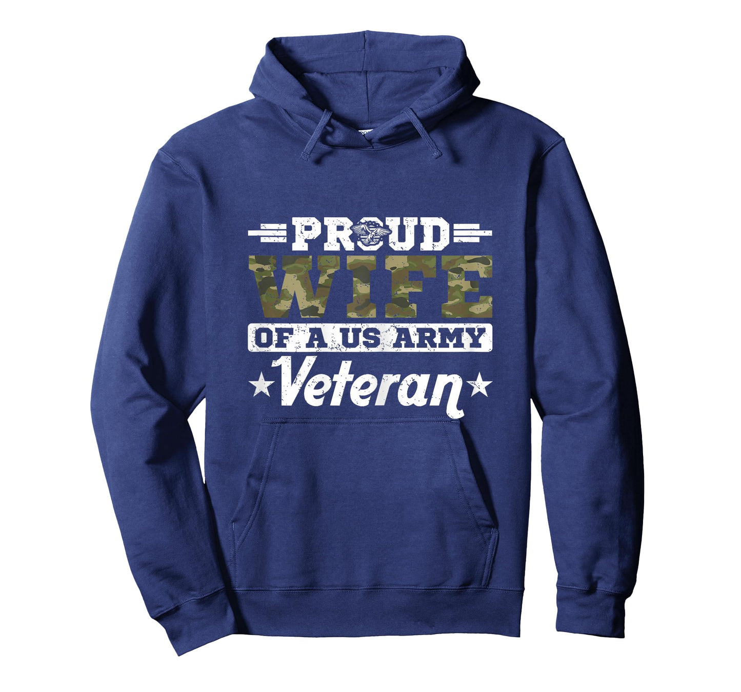 Proud Wife Of A US Army Veteran Married A Hero T-Shirt