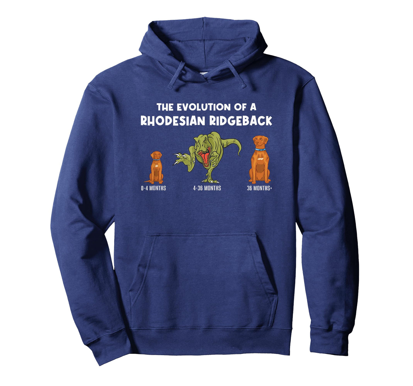 Dogs Mama The Evolution Of A Rhodesian Ridgeback T-Shirt