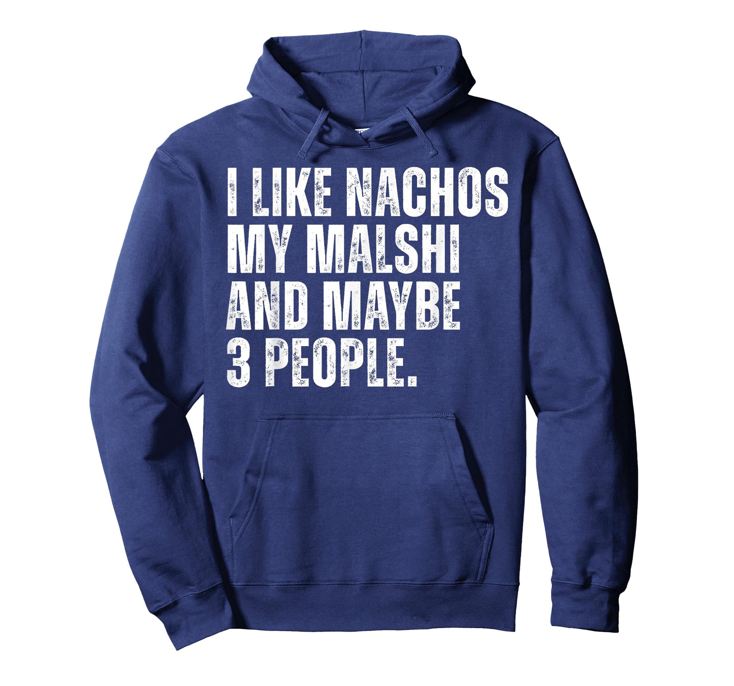 Malshi Dog Owner Nachos Lover Funny Food T-Shirt