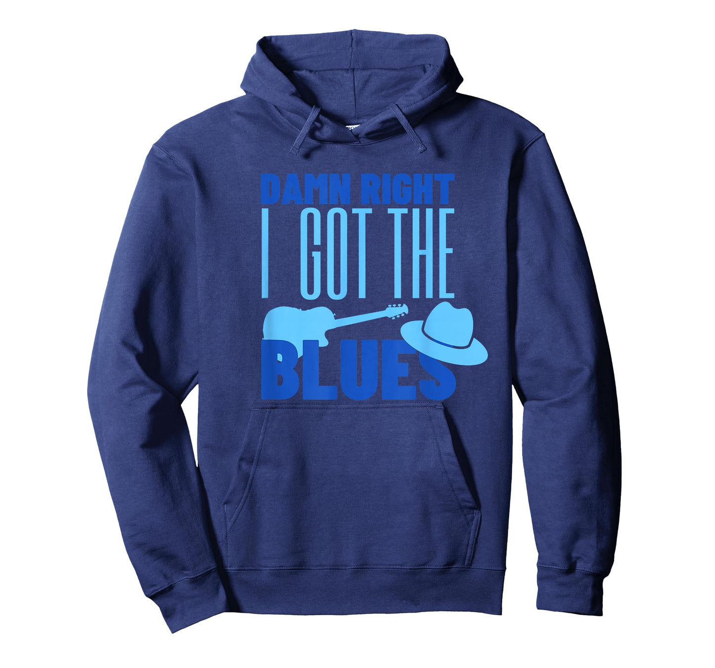 Damn Right I Got The Blues - Guitar T-Shirt