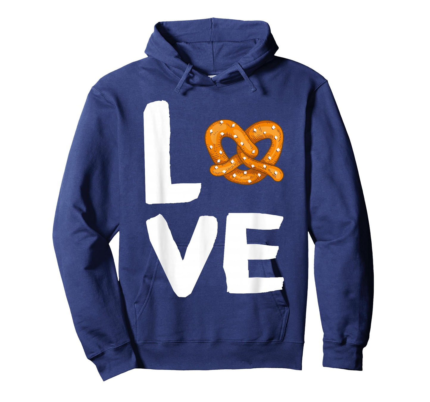 I Love Pretzels for Pretzel Day Funny Office Wear Gifts T-Shirt