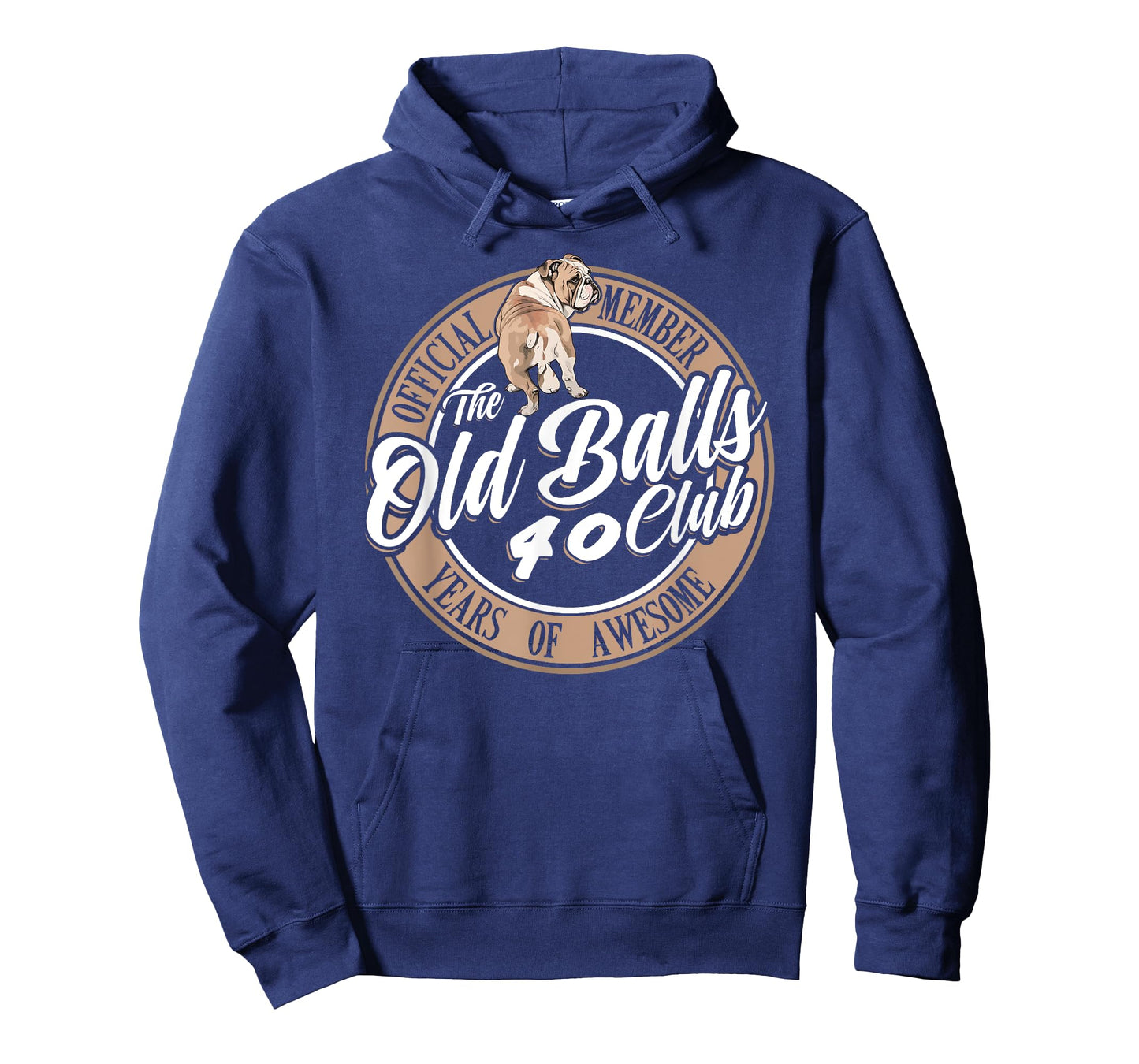 Old Balls Club 40 Years of Awesome Funny 40th Birthday Gag T-Shirt