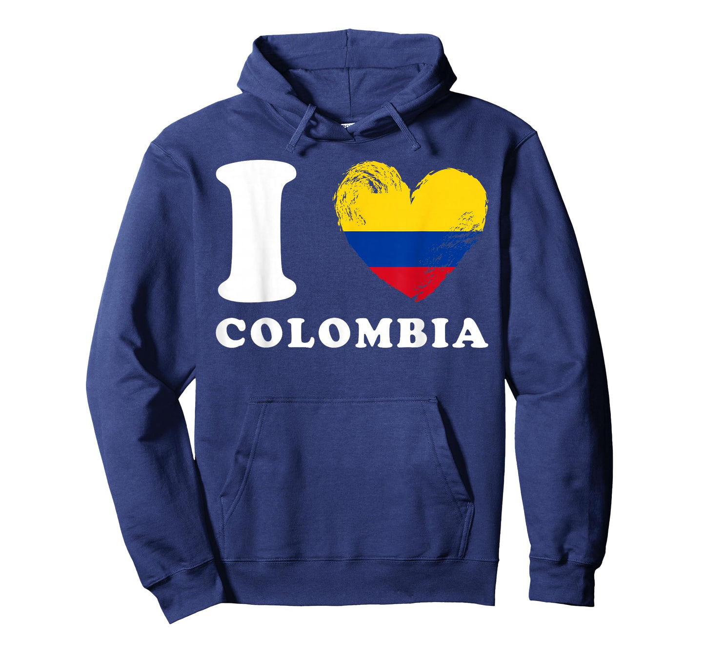I Love Colombia - Heart Flag Colombia T-Shirt