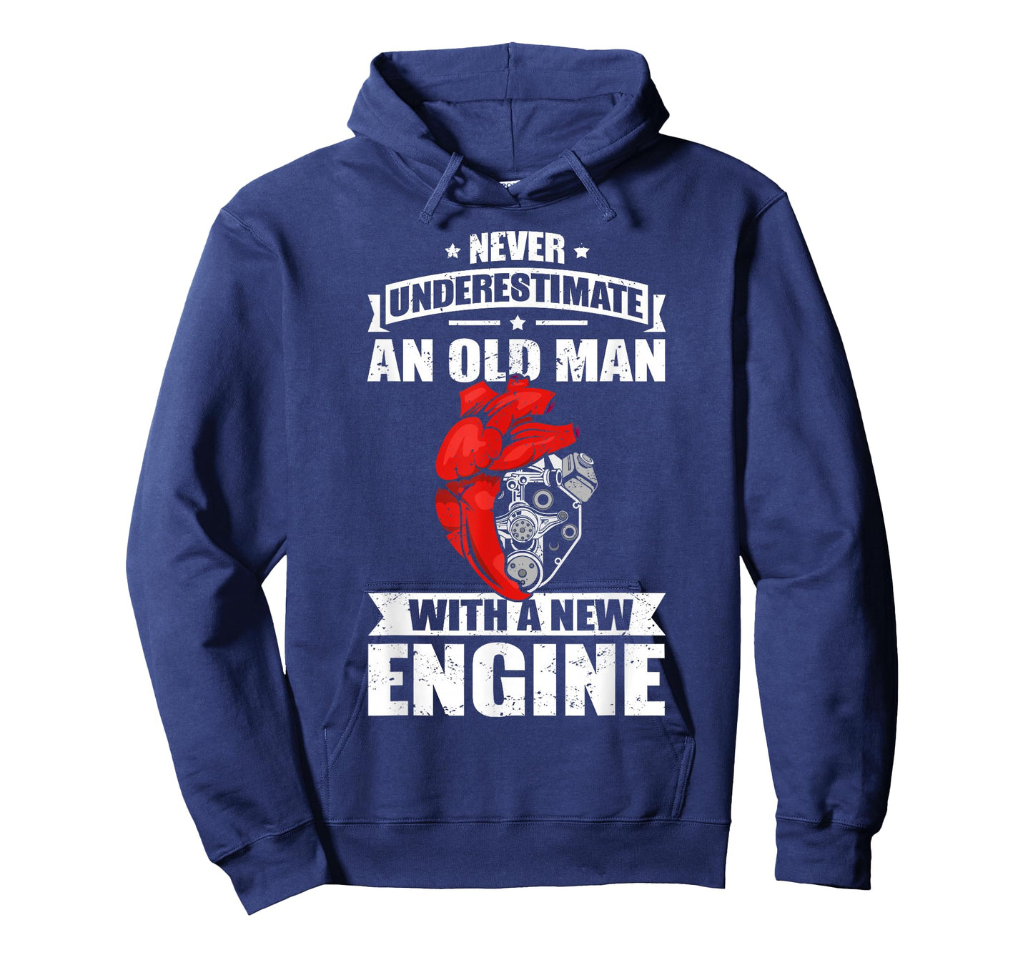 Heart Transplant Funny & Old Man Heart Surgery T-Shirt