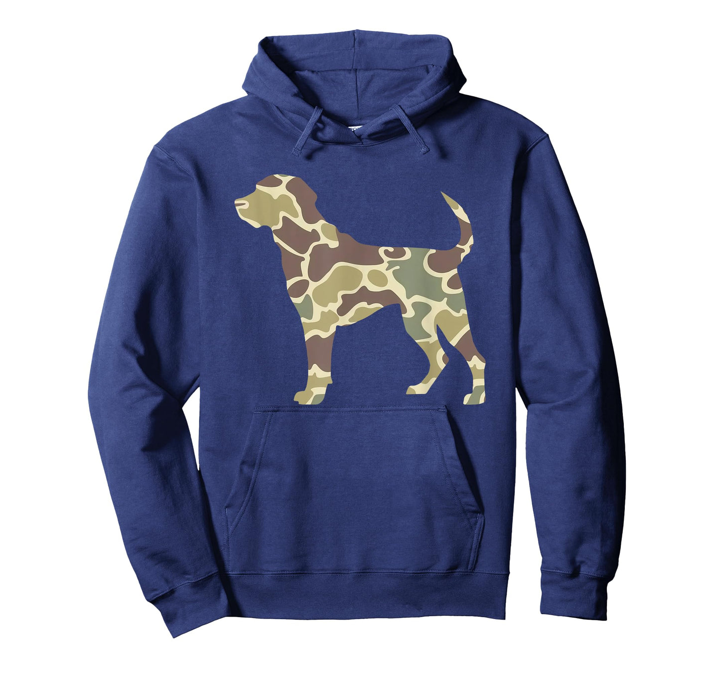 Old School Camo Hunting Dog, Camouflage Pitbull Dog Mom Dad Men Women T-Shirt