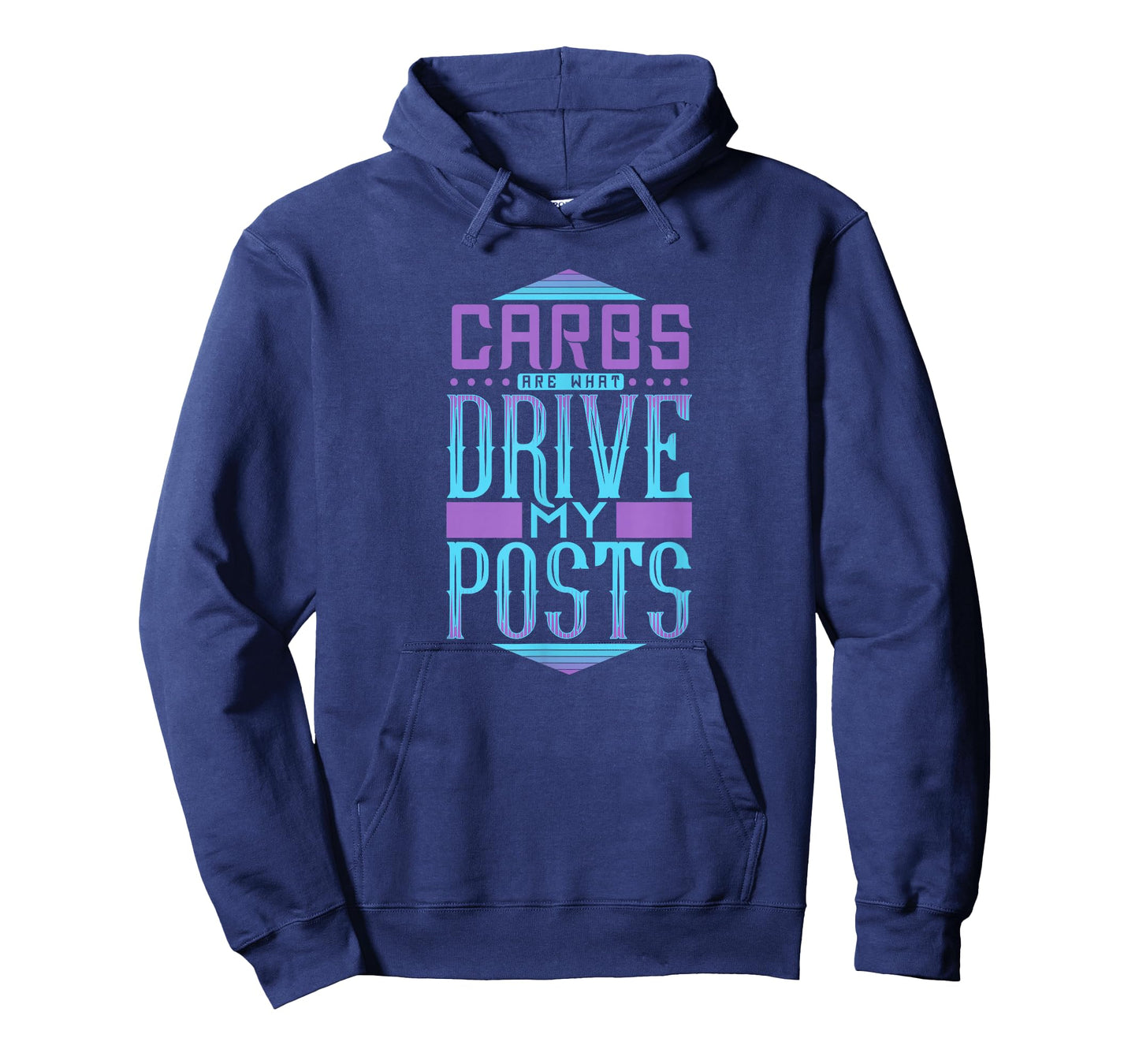 Carbs are What Drive My Posts Funny Blogging Quotes T-Shirt