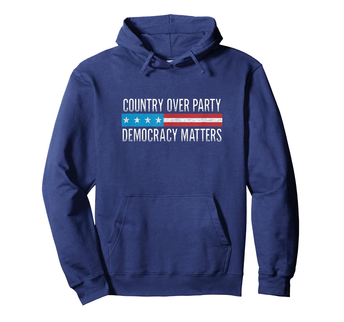 Country Over Party - Democracy Matters - Vintage Style - T-Shirt
